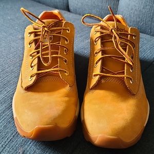 Timberland shoes.